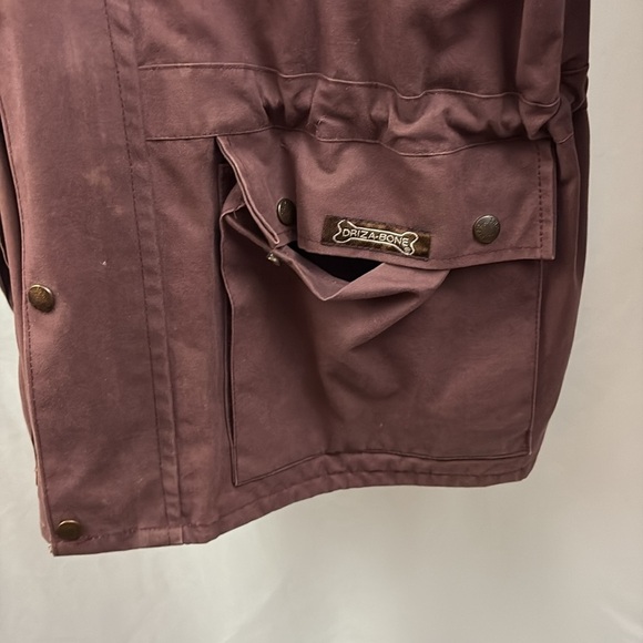 Driza-Bone Women’s Coat Size Large Maroon Water-resistant Aussie Ranger - Picture 7 of 11